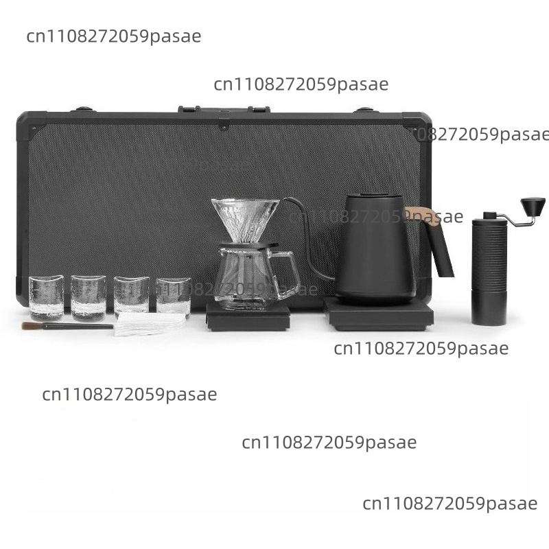 Coffee Equipment Gift Set - 手淹れコーヒー器具ギフトボックス一式、手淹れコーヒーポット、家庭用コーヒーポットセット