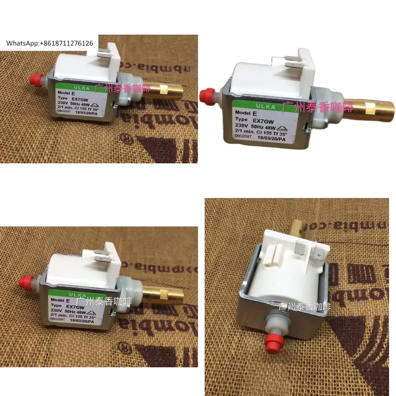 Coffee Equipment Repair - 1 個オリジナルイタリア ULKA EX7GW 電磁ウォーターポンプ 48W