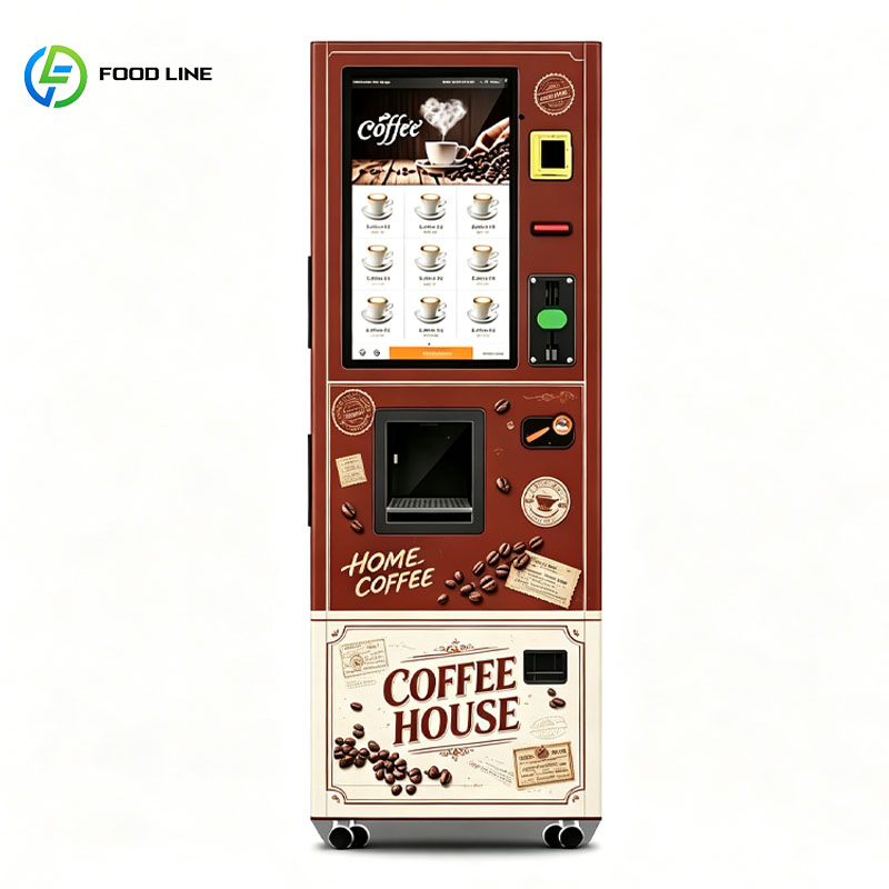 Coffee Equipment Service - コーヒー豆自動販売機 挽きたて自動セルフサービス ホット飲料業務用機器 カスタマイズ可能