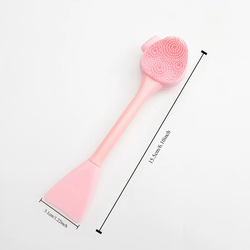 1PC 多目的クレンジングブラシフェイシャルマスクスパチュラ - Group Head Brush のレビューと価格