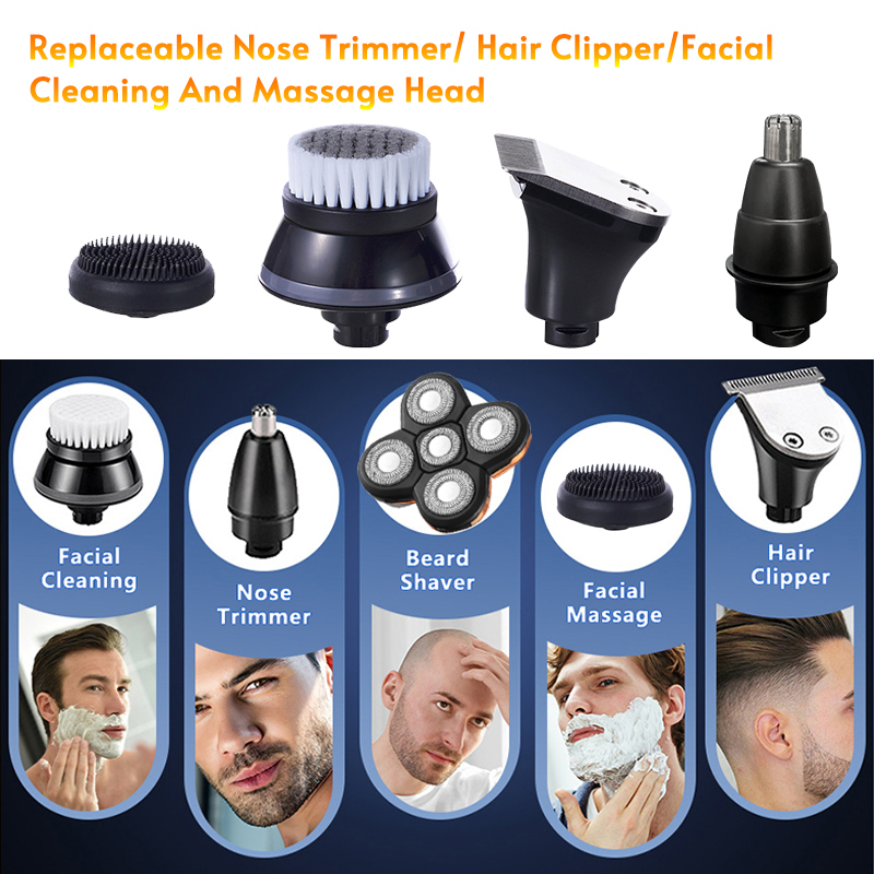 交換用電気シェーバーヘッド鼻トリマーバリカンヘッドフェイシャ - Group Head Brush のレビューと価格