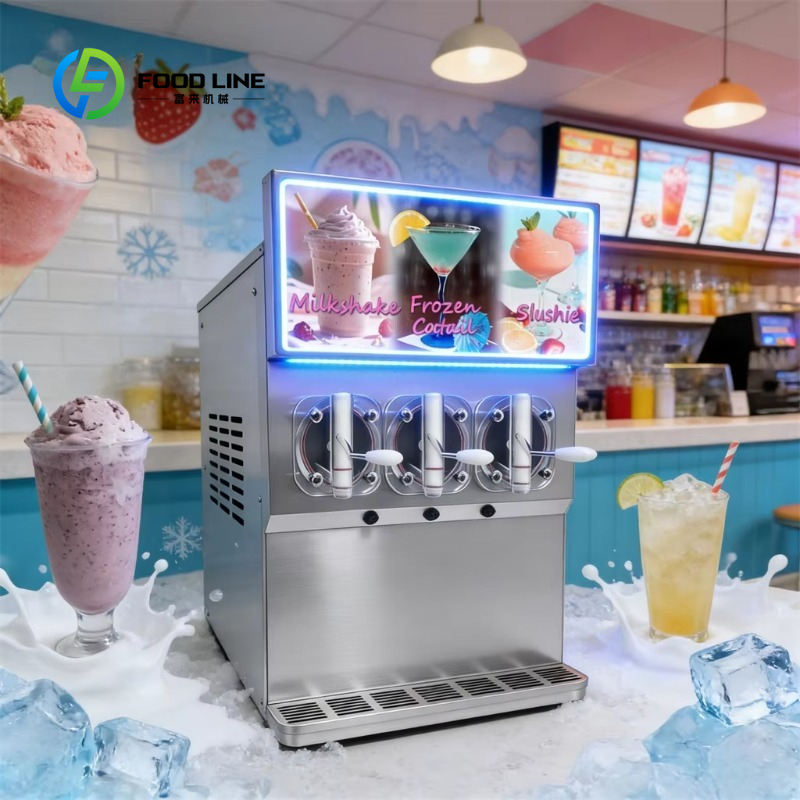 カスタマイズ可能な3タンク業務用スラッシーマシン、フローズン - Coffee Equipment Service のレビューと価格