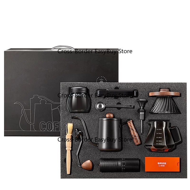 ハンドドリップコーヒーセット、ハンドドリップコーヒーポット、 - Coffee Equipment Gift Set のレビューと価格
