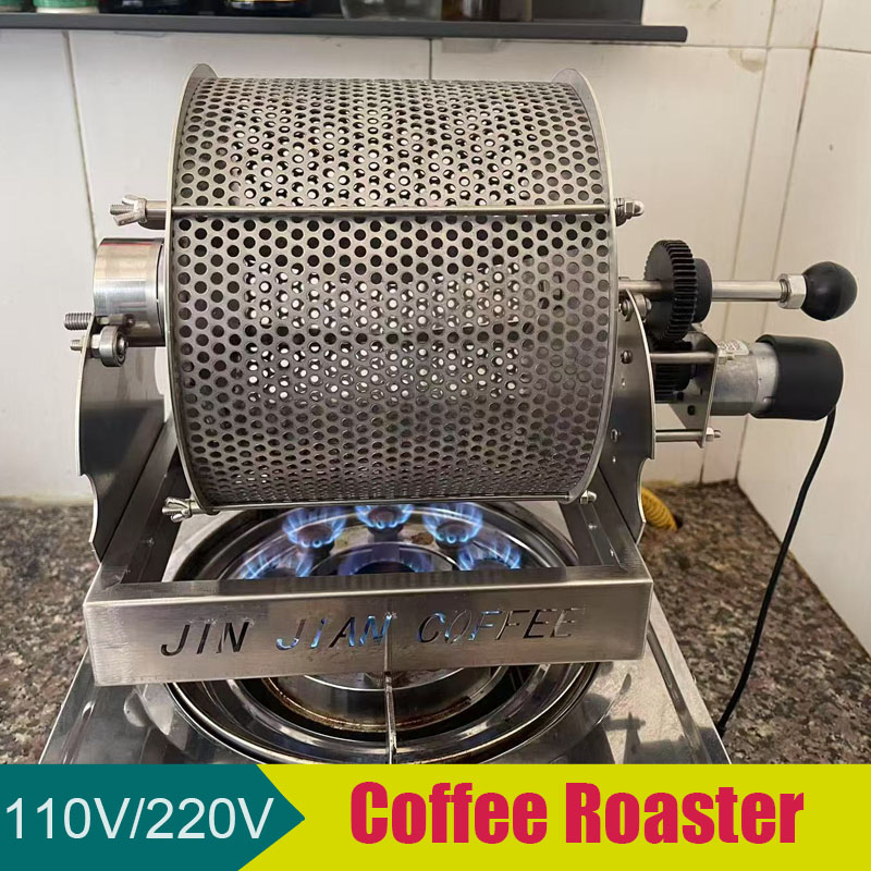 電気式110V/220Vステンレス製コーヒー豆・ナッツ焙煎機 - Equipment Of Coffee Machine のレビューと価格