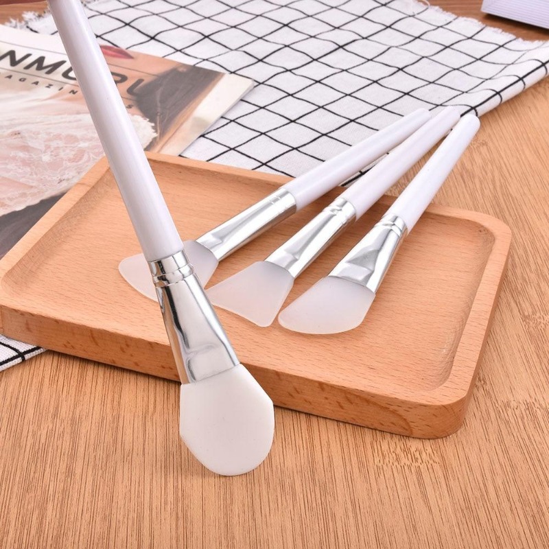 4 ピース/セット白メイクシリコーンフェイシャルマスクブラシ - Group Head Brush のレビューと価格
