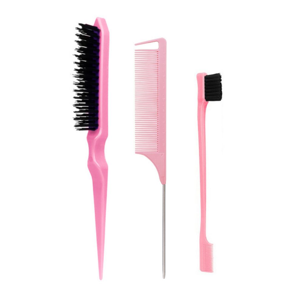 先のとがったくしを備えた理髪ツール,2つのヘッド,眉毛のブラ - Group Head Brush のレビューと価格