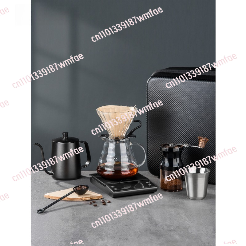 手作りコーヒー器具セット、アウトドアキャンプ用コーヒー器具、 - Coffee Equipment Gift Set のレビューと価格